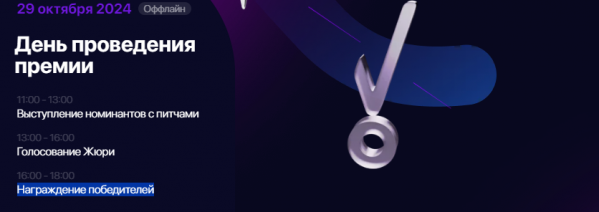 RB Young Awards 2024. Награждение