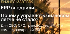 ERP внедрили. Почему управлять бизнесом легче не стало?